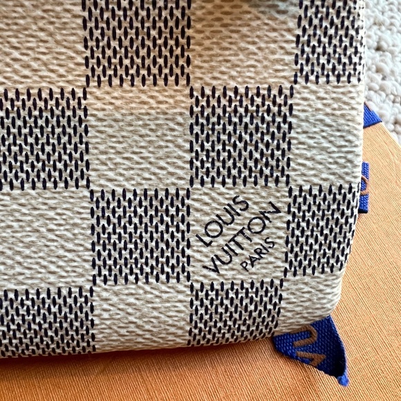 Louis Vuitton Damier Azur Key Coin Pouch Cles - Picture 13 of 15